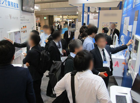 「HOSPEX Japan 2019」アイホンブースの様子