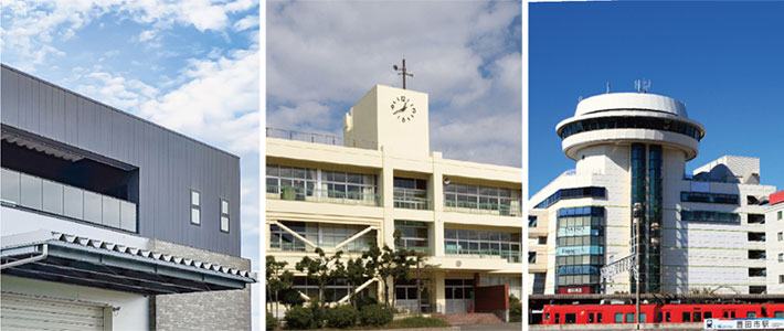 工場・学校・商業施設