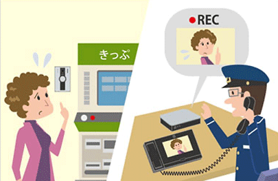 利用客から問い合わせがあったときだけピンポイント録画