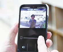 スマホの操作