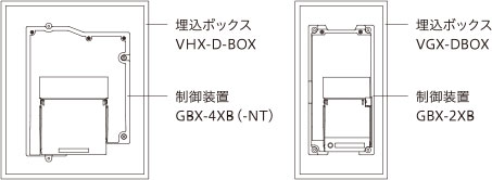 ボックス内取付イメージ