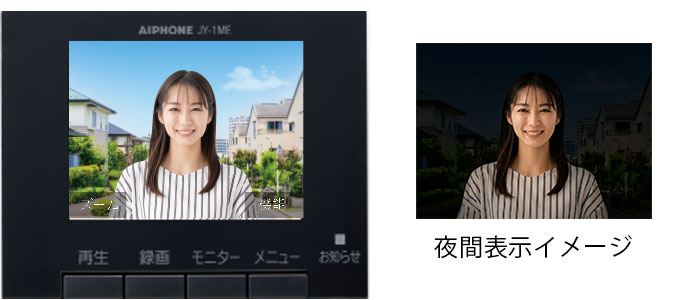 3.5型カラーモニター