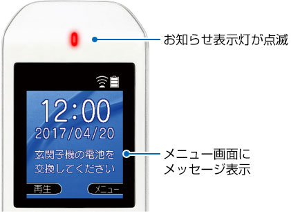 アイホン ドアホン ワイヤレス 子機電池式 親機と子機セット WL-11